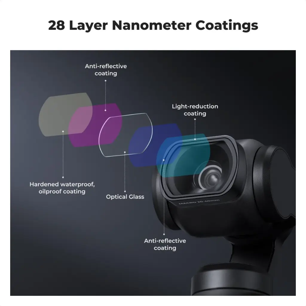 K&F Close Up Macro Lens for DJI Osmo Pocket 3 & 4 (KF01.2803) — photo 1