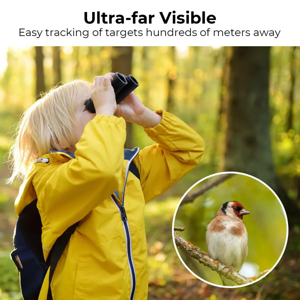 K&F Concept 8x21 Compact Binoculars for Kids and Adults, with BAK4 Prism, FMC Lens, IP65 — photo 2