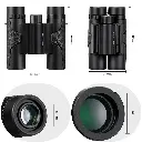 K&F Concept 10x25 Compact Binoculars for Kids and Adults, with BAK4 Prism, FMC Lens, IP65 — photo 5