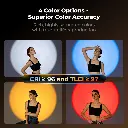 K&F Concept RGB SP25C Flashlight for Photography, 4500mAh Aluminum Alloy Studio Video — photo 3