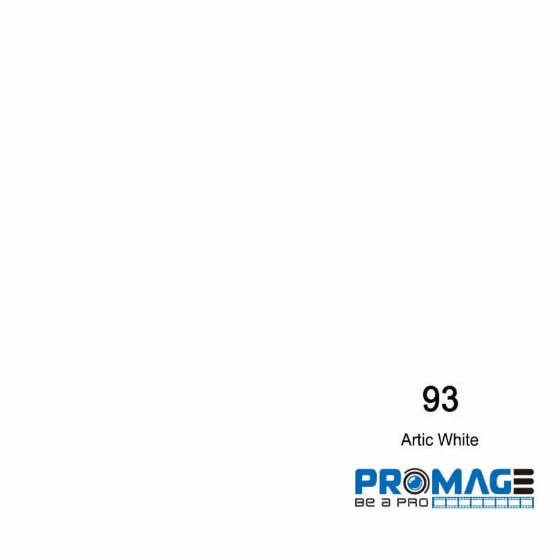 Promage PM-PB93 Seamless Bacdrop Paper Background Approx 2.72x11Mtr Arctic White 7708 — photo 1