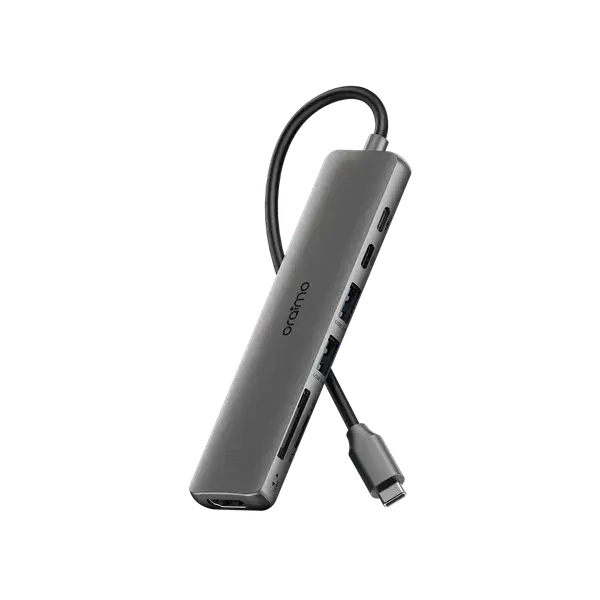 Oraimo PowerTrans USB-C Hub 7-in-1 Multi-Functional Adapter Docking Station OUH-511 — photo 1