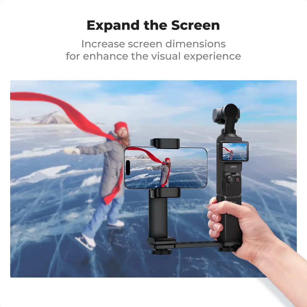 K&F Cell Phone Mount for DJI Osmo Pocket 3 & 4 (KF31.164) — photo 1