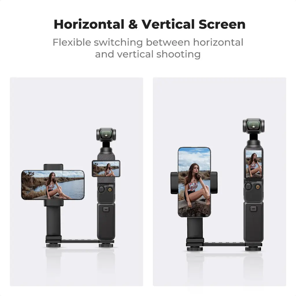 K&F Cell Phone Mount for DJI Osmo Pocket 3 & 4 (KF31.164) — photo 2