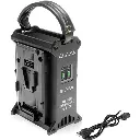 SHAPE FULL PLAY Dual V-Mount 100W Fast Charger with LCD V10PWC — photo 2