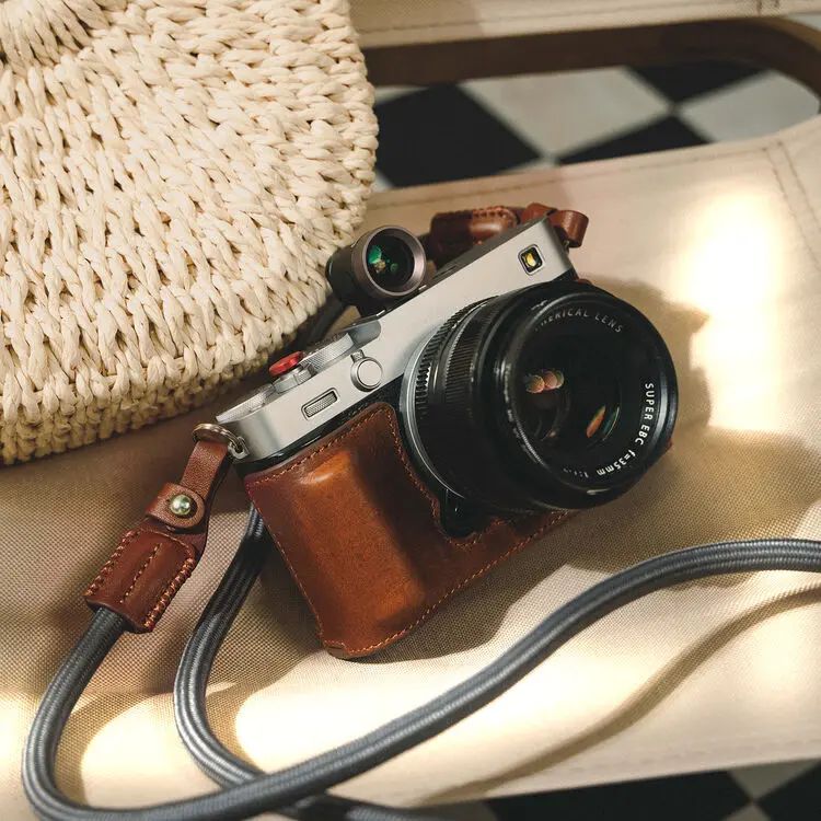 SmallRig Camera Leather Case Kit for FUJIFILM X-E5 (Brown) 5449 — photo 2