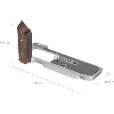 SmallRig L-Shape Mount Plate with Wooden Handle for FUJIFILM X-M5 (Silver) 5261 — photo 4