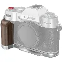 SmallRig L-Shape Mount Plate with Handle for FUJIFILM X-T50 (Wooden/Silver) 4735C — photo 1