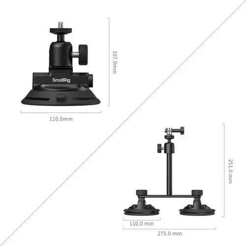 SmallRig Vehicle Suction Cup Support Kit for Action Cameras 5843 — photo 3