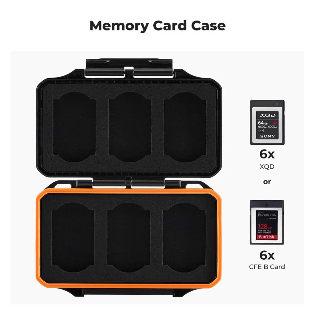 K&F Concept 6-Slot XQD / CFexpress Type-B Card Case — photo 4
