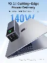 UGREEN Nexode Power Bank 25000mAh 200W with Smart Digital Display, Gray — photo 4