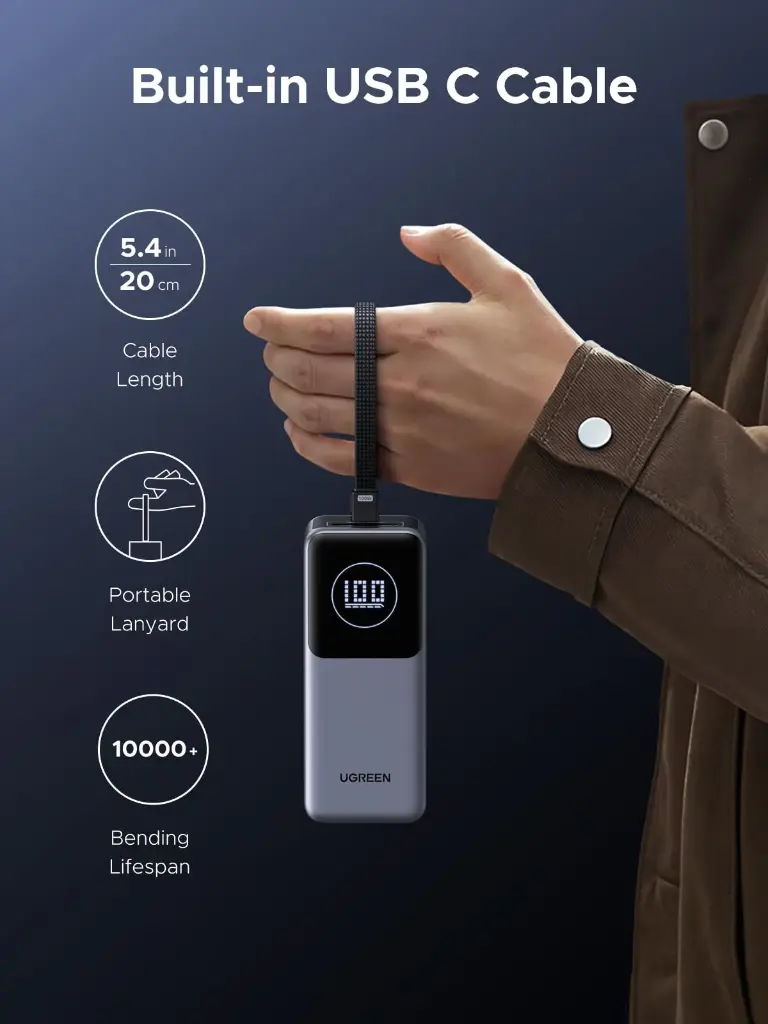 UGREEN-20000mAh-130W-Nexode-Smart-Display-Power-Bank-with-Built-in-Cable-PB723-55365B-ugreen-sri-lanka2.webp