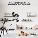K&F Concept KF09.119 tripod in overhead / horizontal centre-column mode for food and flat-lay shooting