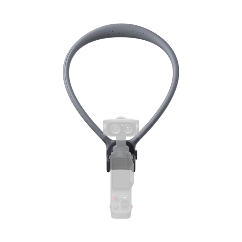 Insta360 Neck Mount worn with Luna Ultra