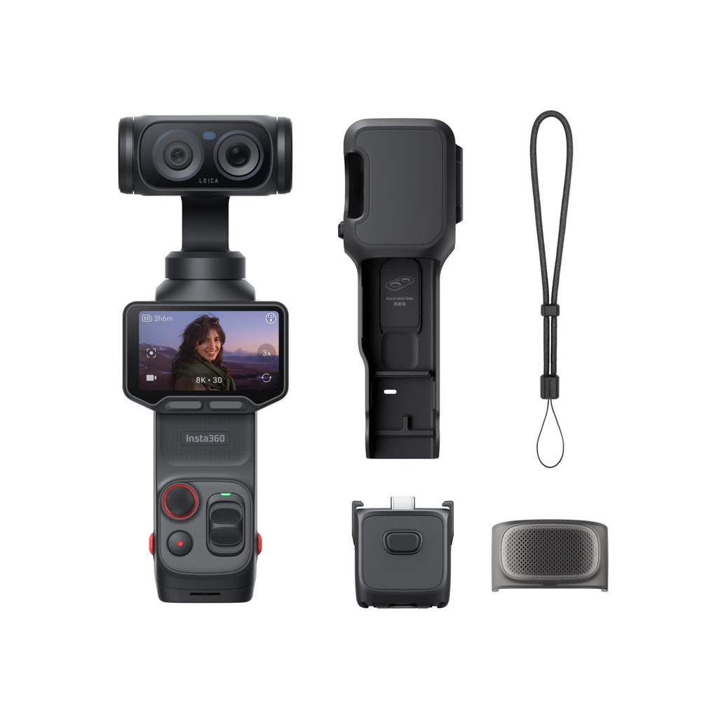Insta360 Luna Ultra (Standard Black) — bundle contents