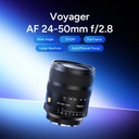 Voyager 24-50mm f/2.8 — side profile