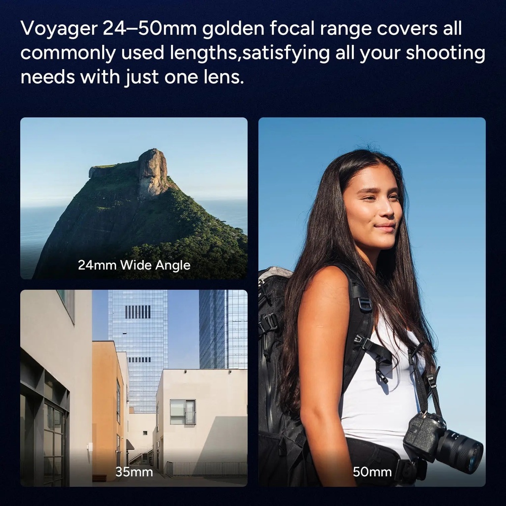 Voyager 24-50mm f/2.8 — front element