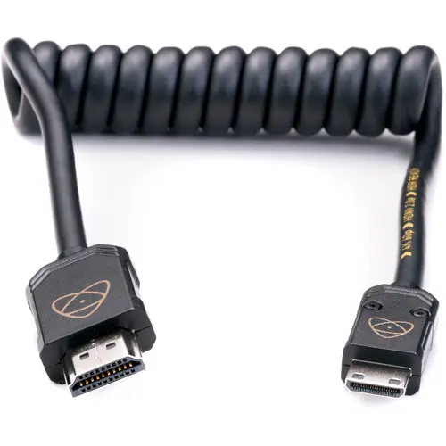Atomos AtomFLEX Coiled Mini HDMI to HDMI Cable (12 to 24") ATOM4K60C3 — photo 1