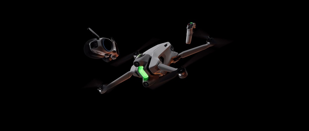 ANTIGRAVITY A1 drone with Antigravity Vision goggles and status light