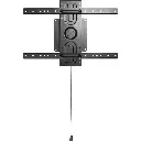 BRATECK 37"-80" Landscape / Portrait Wall Mount Bracket LP69-46F — photo 2