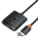 Baseus AirJoy Series 2-in-1 Bidirectional HDMI Switch with 1m Cable Cluster Black — photo 1