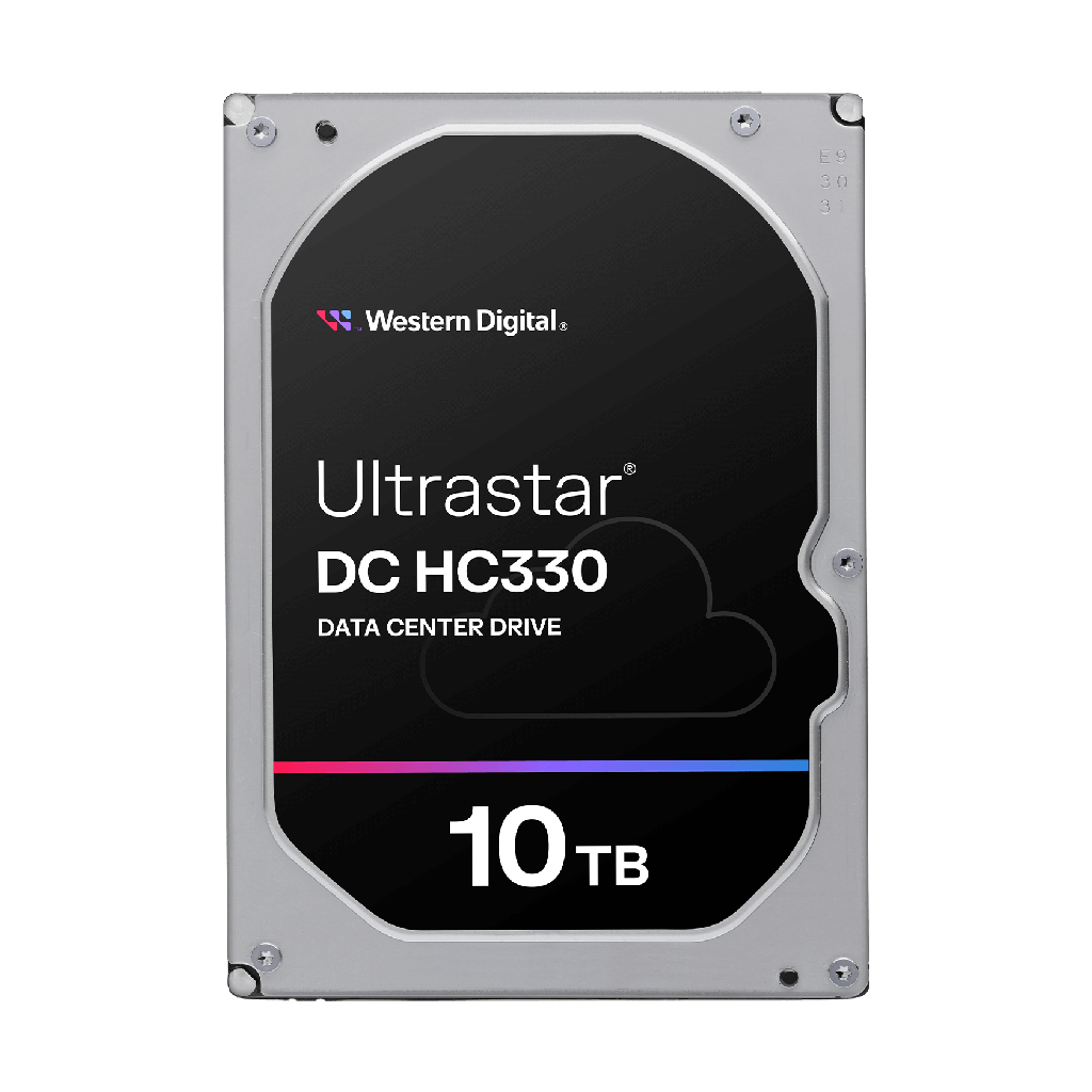 WD 10TB Ultrastar DC HC330 7200 rpm SATA III 3.5" Internal D — 1