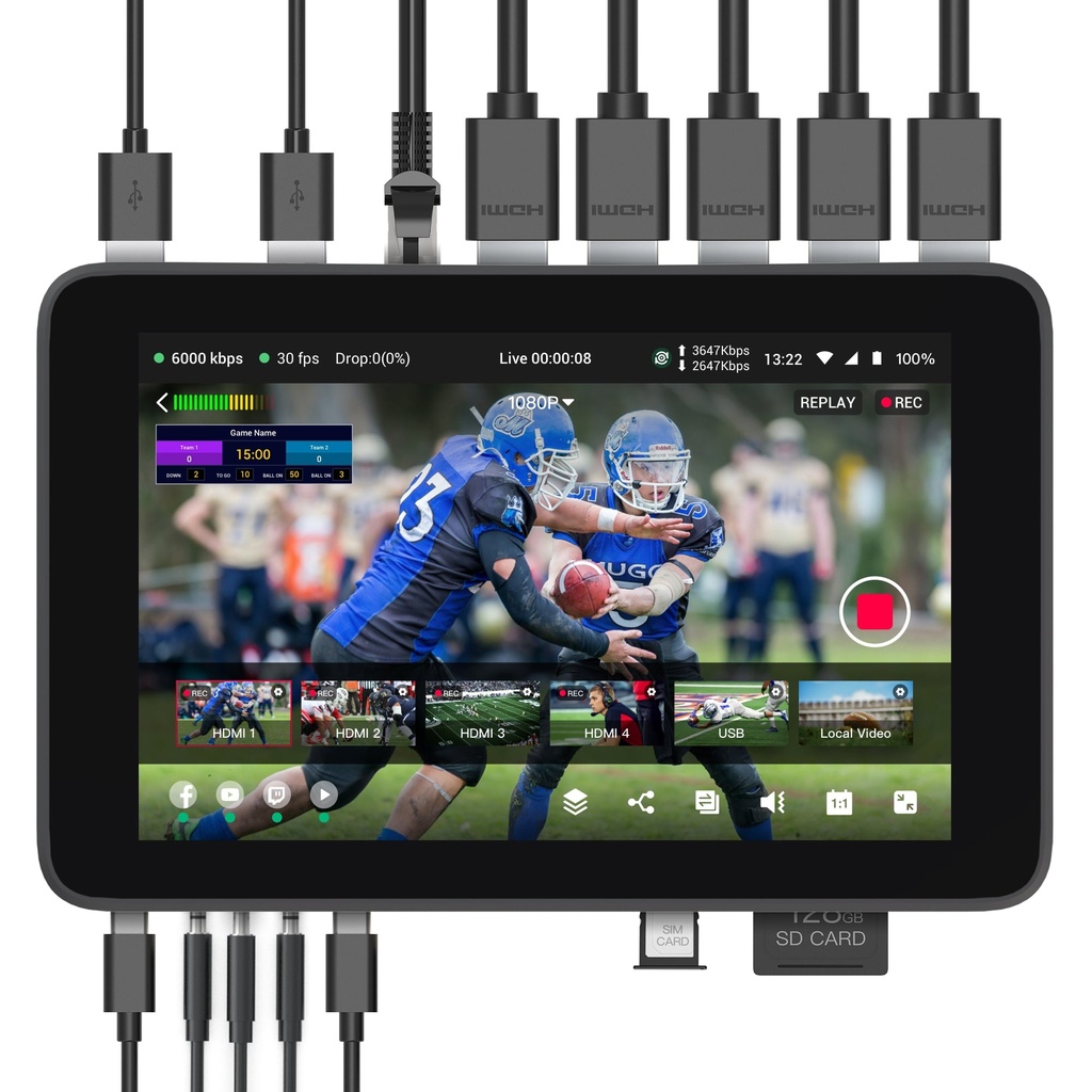 YoloLiv YoloBox Ultra All-in-One Multicamera Live Streaming  — 1