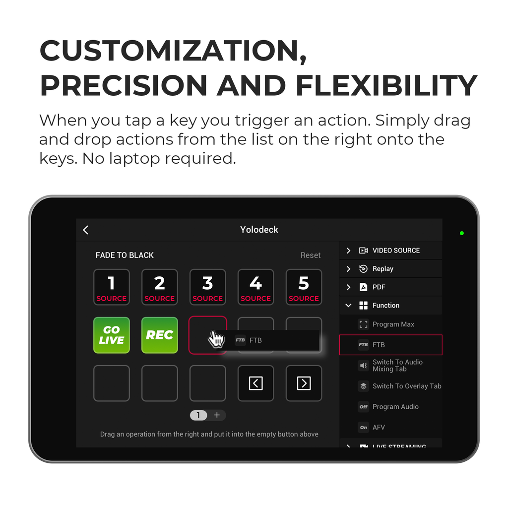 YoloLiv YoloDeck Control Panel for YoloBox — 4