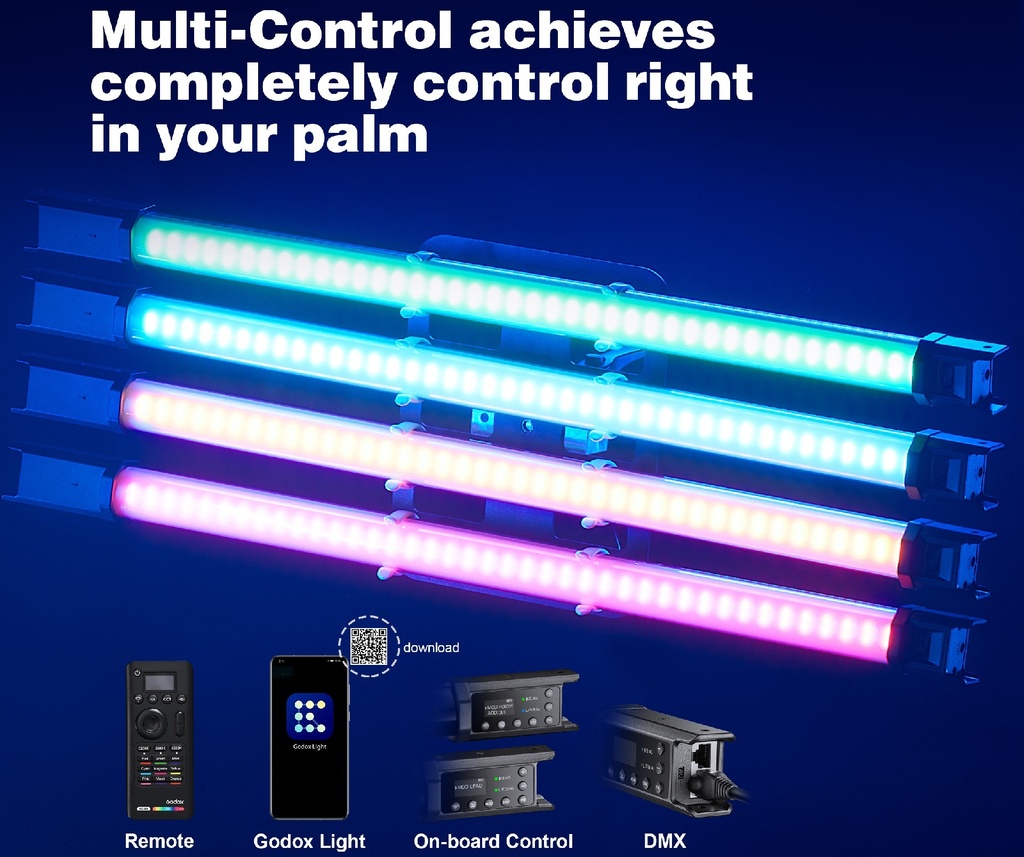 Godox TL60 RGB Tube Light 2-Light Kit — 2