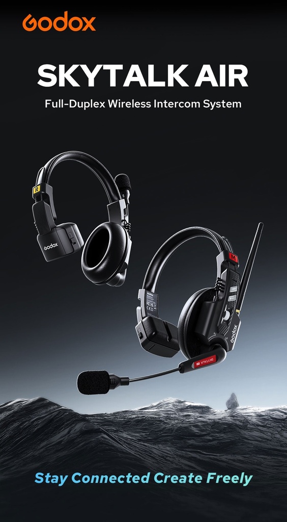 Godox SkyTalk Air 3S Wireless Intercom Headset System — 2