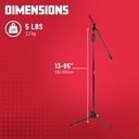 Gator Frameworks GFW-MIC-2110 Tripod Mic Stand — 4