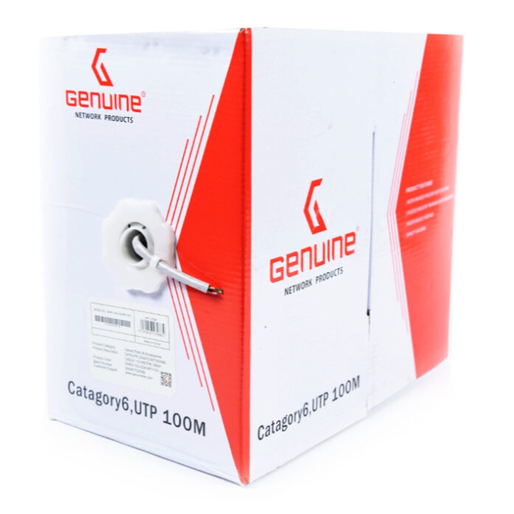 Genuine CAT6 UTP 23AWG Network Cable 100m Gray — 2