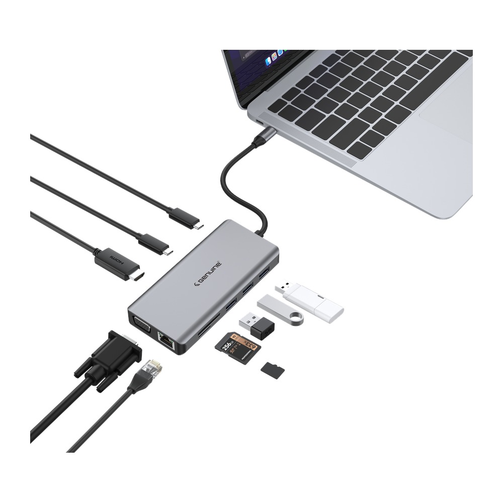 Genuine GN-DC4BA 11-in-1 Docking Station — 3
