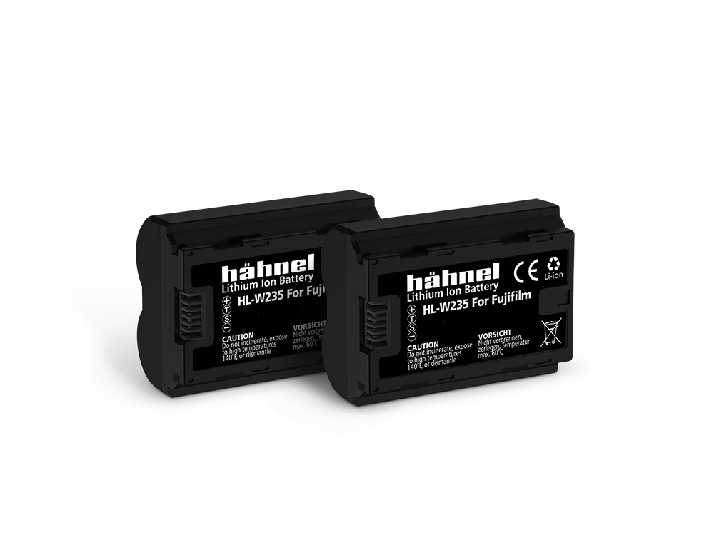 Hahnel HL-W235 Camera Battery Twin Pack For FUJIFILM (NP-W23 — 1
