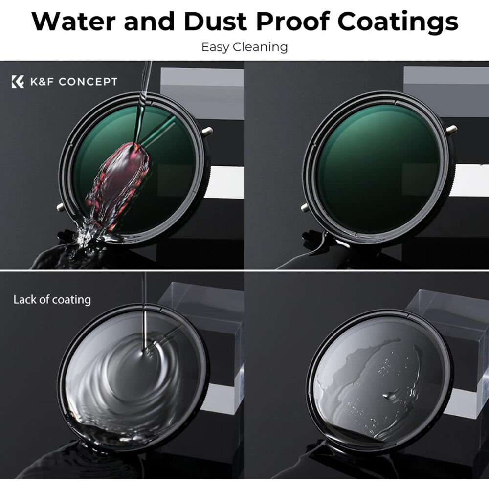 K&F Concept 77mm Nano-X CPL+ND2-32 Filter, Waterproof, W/O B — 4