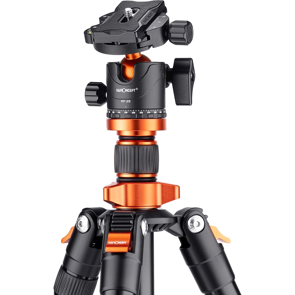 K&F Concept SA254M2 DSLR Camera Aluminum Tripod with Monopod — 1