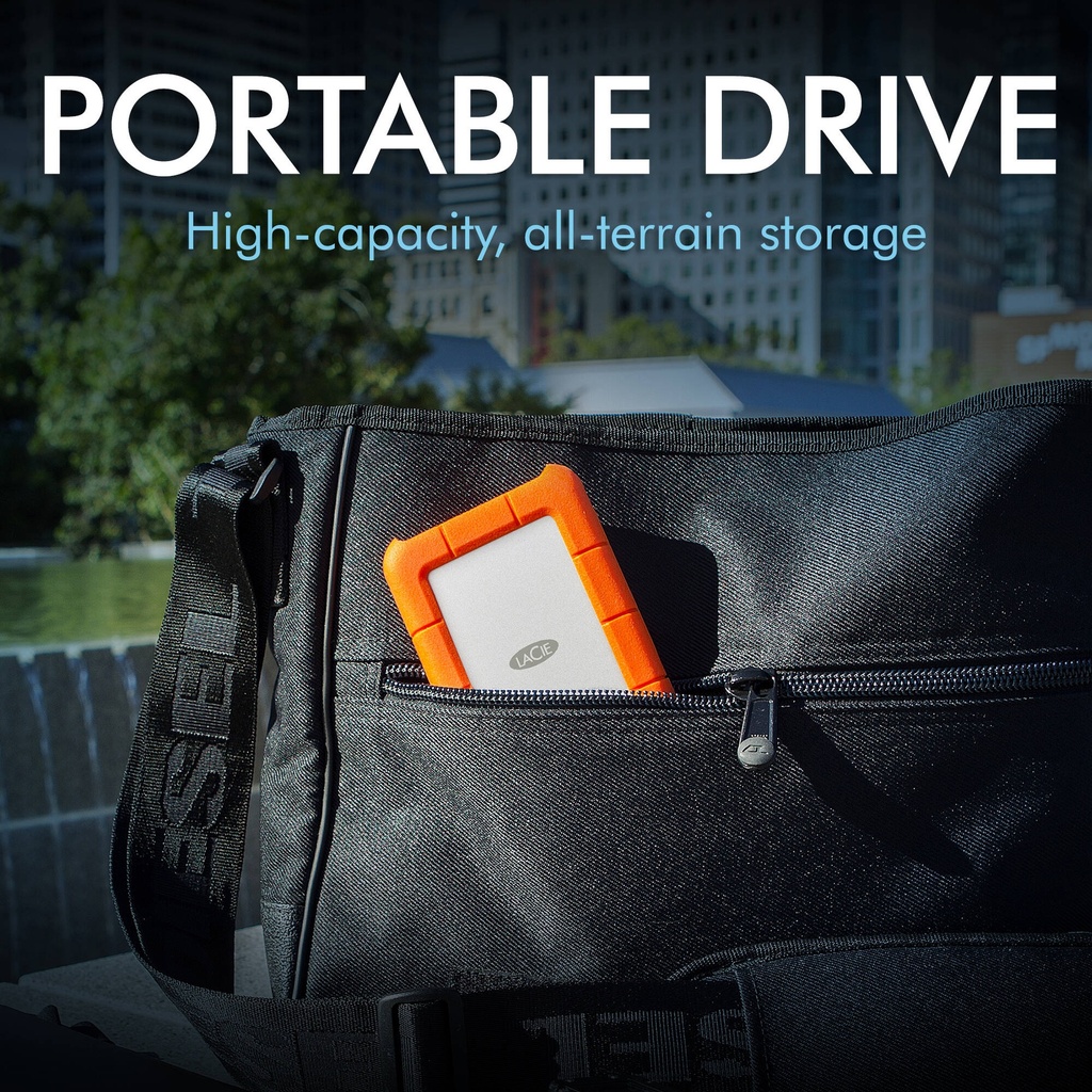 Lacie 2TB Rugged USB-C 3.2 Gen1 External HDD TFR2000800 — 1