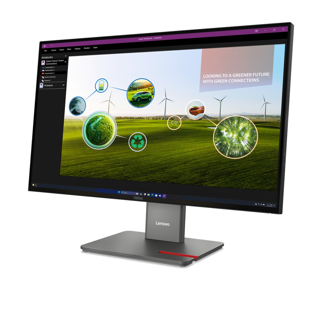 Lenovo ThinkVision P27Q-40 27 inch 2K QHD Monitor 64A7GAT6UK