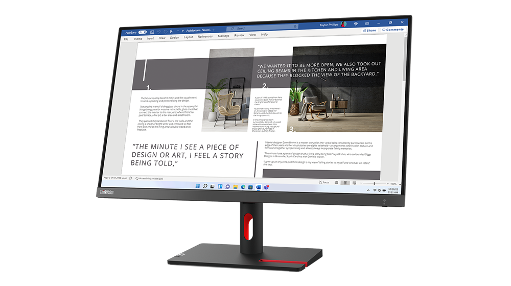Lenovo ThinkVision S27i-30 27-Inch 1920x1080 100Hz 4Ms Anti  — 1