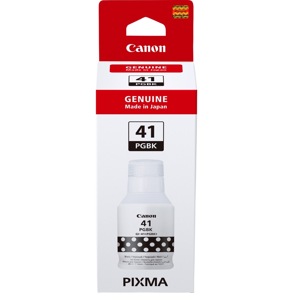 Canon Pixma GI-41 PGBK Genuine Black Ink Bottle — 1