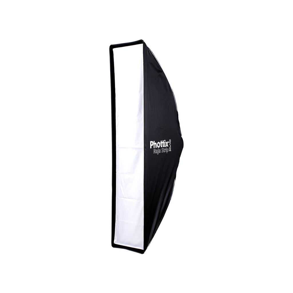 Phottix Raja 30x140cm Quick-Folding Strip softbox (12"x55")  — 4