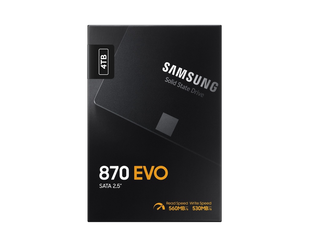 Samsung 870 EVO 4TB SATA III 2.5-Inch SSD MZ-77E4T0BW — 4
