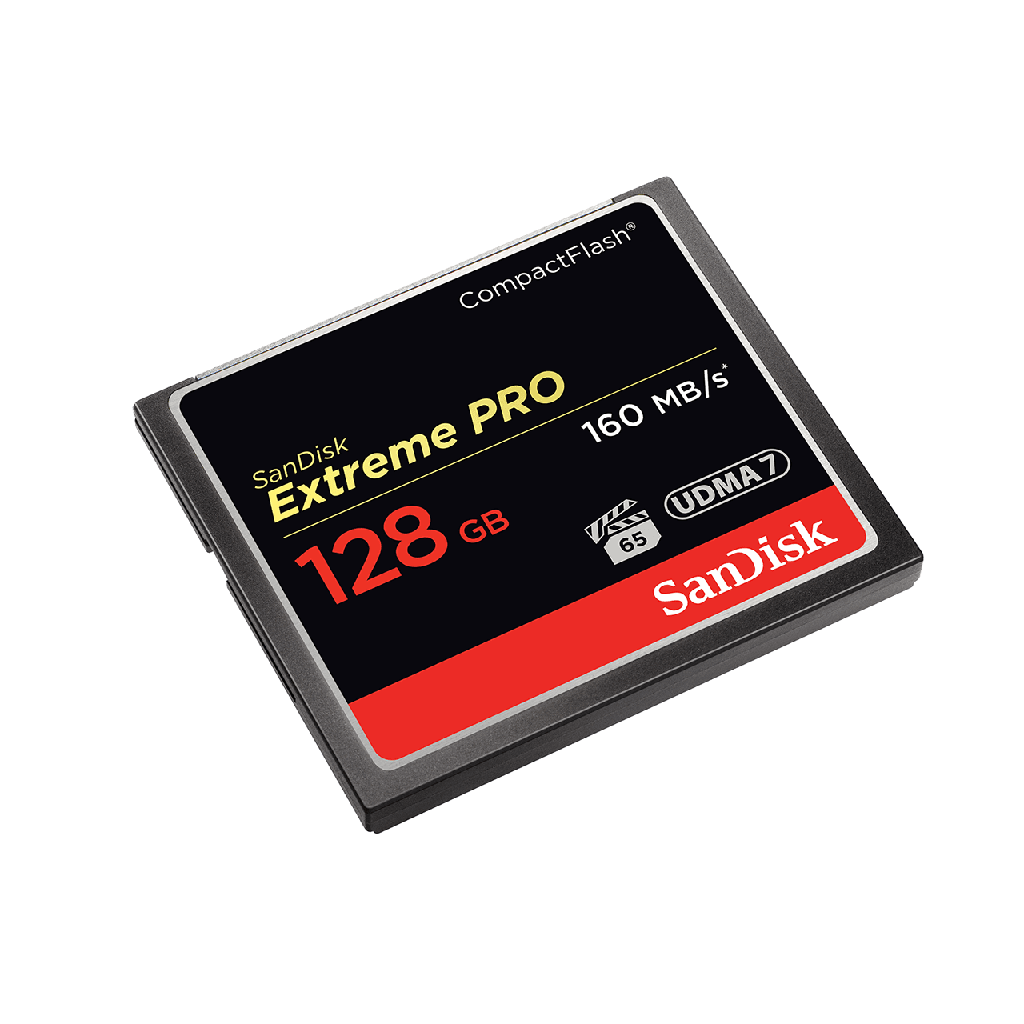SanDisk Extreme PRO 128GB 160MB/s CompactFlash Card SDCFXPS- — 1