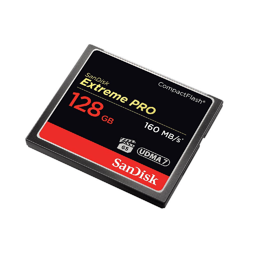 SanDisk Extreme PRO 128GB 160MB/s CompactFlash Card SDCFXPS- — 2