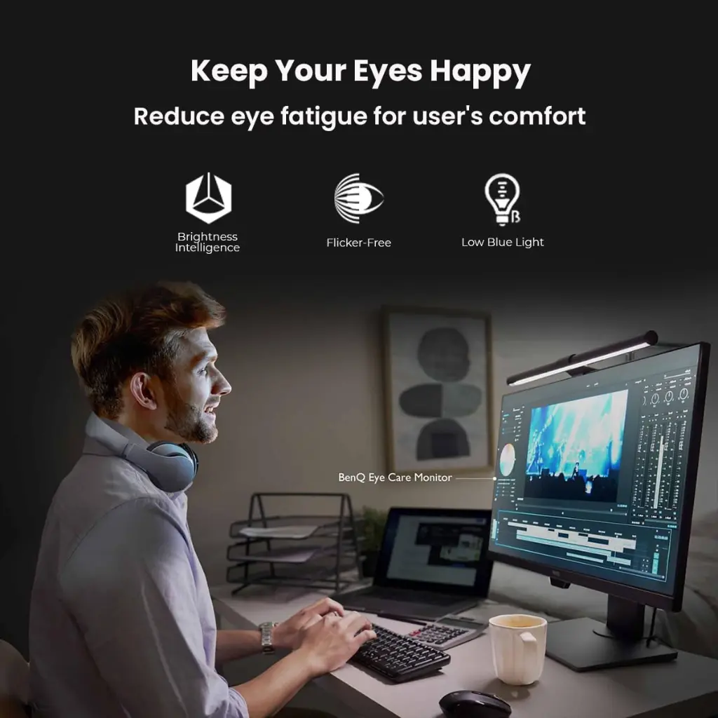 BenQ GW2480 Computer Monitor 24" FHD 1920x1080p — photo 1