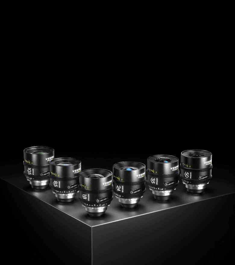 DZOFilm Vespid2 T1.9 Prime 6-Lens Kit (PL Mount, Meter) DZO- — 1