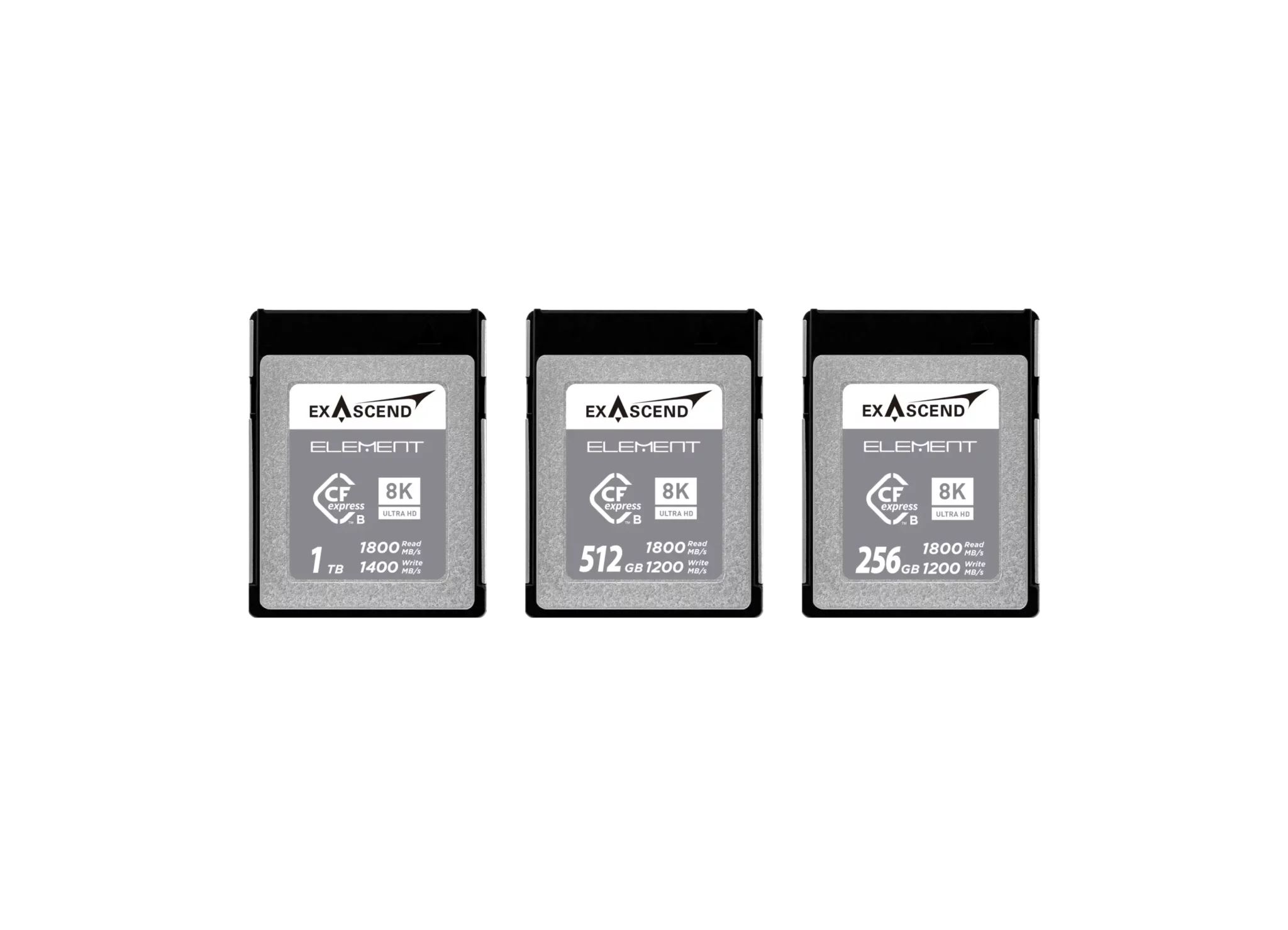 Exascend Element 512GB CFexpress Type B Memory Card R1800Mbp — 1
