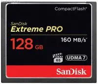 SanDisk Extreme 128GB 160Mbps Compact Flash Card SDC — previous main photo