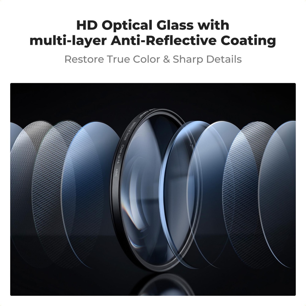 K&F Concept 82mm Close-Up Filter Kit NAN — 3