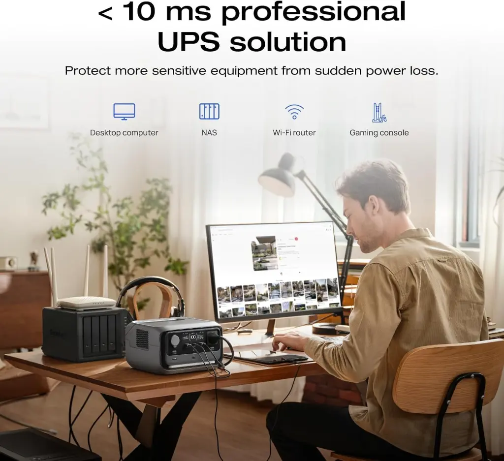 EcoFlow River 3 Plus 600w 286Wh Portable Power Station EF-RIVER300P — photo 3
